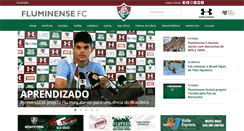 Desktop Screenshot of fluminense.com.br